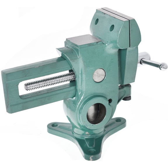 munirater 3.5 Inch Parrot Vise Multi-Angle Vise Ideal for Woodworkers or Metal Processing