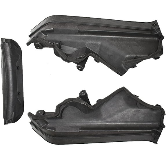 munirater 3Pcs Engine Upper Compartment Partition Panel Set 51717169419 Replacement for BMW X5 X6 E70 E71 E72 51717169420 51717169421