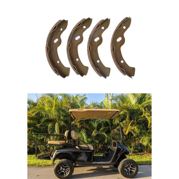 munirater 4PK Golf Cart Brake Shoes For Yamaha G9 G14, G16, G19, G20, G21, G22 (1993-2006)
