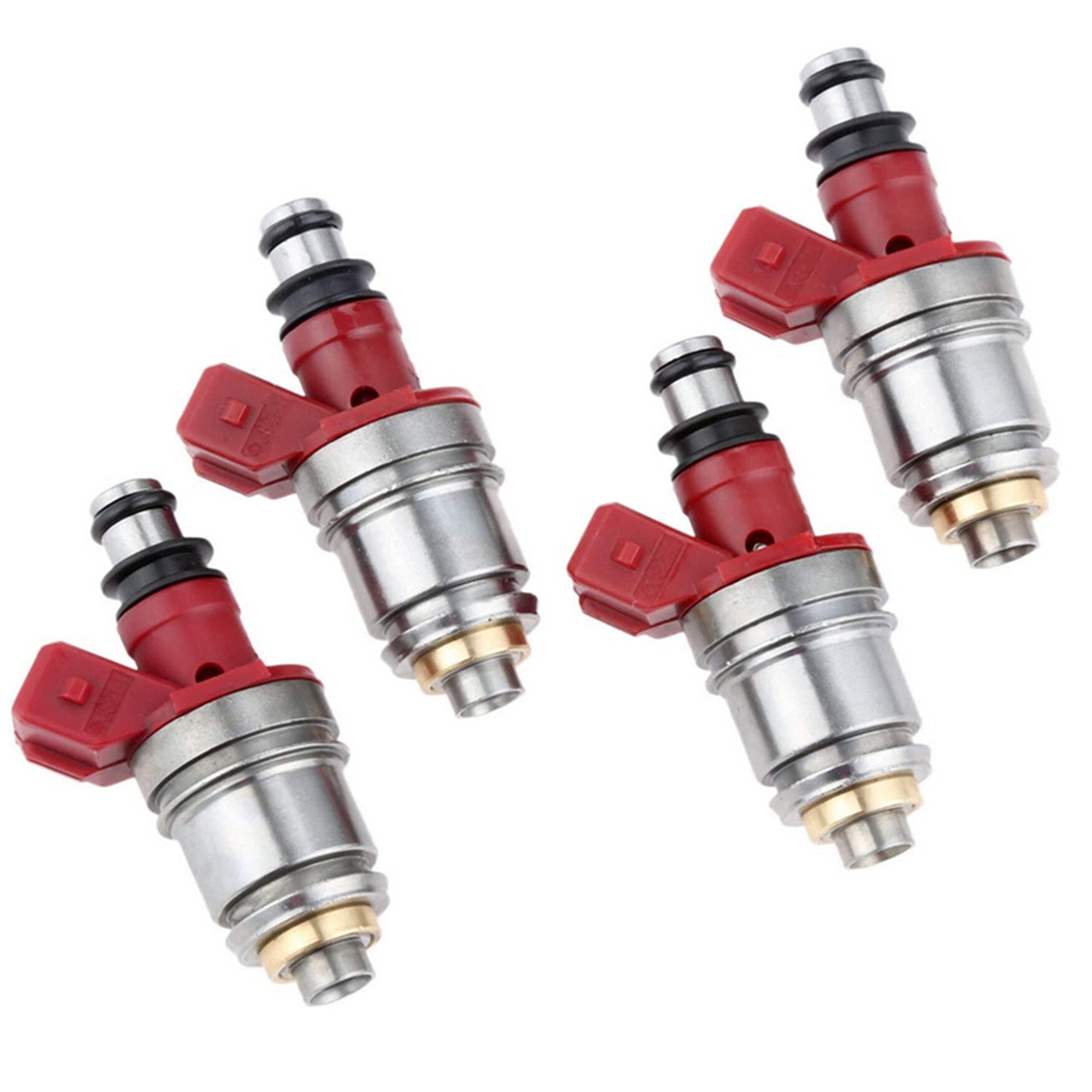 munirater 4Pcs Fuel Injectors Replacement for Nissan D21 1990 1991 1992 1993 1994 / for Nissan Pickup 2.4L 1995 16600-86G00 1660086G00
