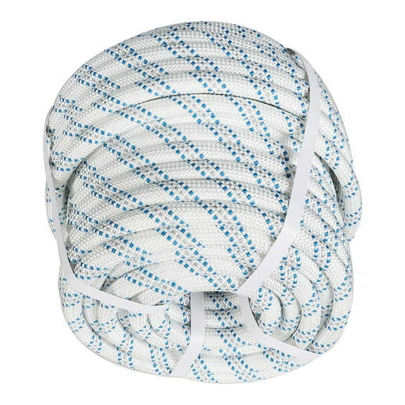 munirater 5/8" x 150 FT Double Braid Polyester Rope Heavy Duty Rope Swing Climb Knot