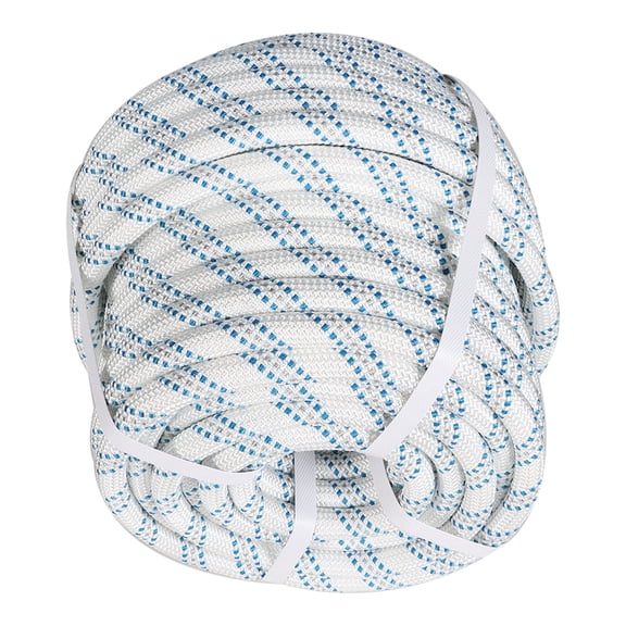 munirater 5/8" x 150 FT Double Braid Polyester Rope Heavy Duty Rope Swing Climb Knot