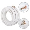 thumbnail image 1 of munirater 50 Feet Install Kit For Mini Split Heat Pump Systems 1/4"-3/8" Dia. Pipe New, 1 of 9