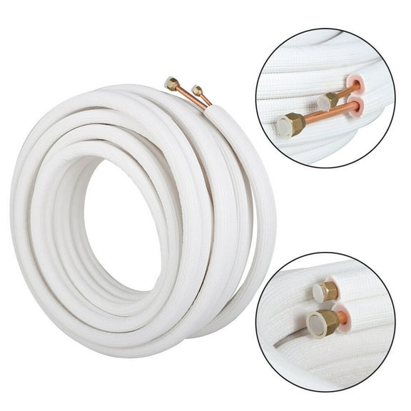 munirater 50 Feet Install Kit For Mini Split Heat Pump Systems 1/4"-3/8" Dia. Pipe New