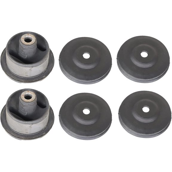 munirater 6 x Rear Differential Arm Mounting Bushing & Support Rubber Replacement for Honda CR-V 1997-2012