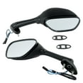 thumbnail image 1 of munirater Black Rear View Mirrors Smoke Turn Signals Replacement for Suzuki GSXR 600 750 1000 2001-2016,Dose Not Apply, 1 of 9