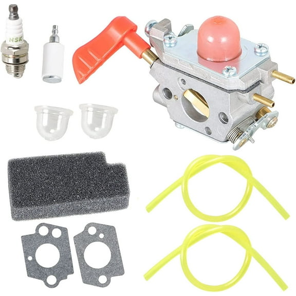 munirater C1U-W43 545081857 Carburetor Replacement for Poulan BVM200FE VS-2 Leaf Blower for Zama C1U-W43A for Craftsman 358794763 358794700 358794770 358794780 358794765 with Fuel Filter Spark Plug