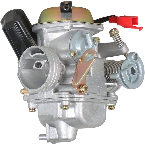 munirater Carburetor & Intake Manifold Boot for Spiderbox Hammerhead Twister 150cc Go Kart
