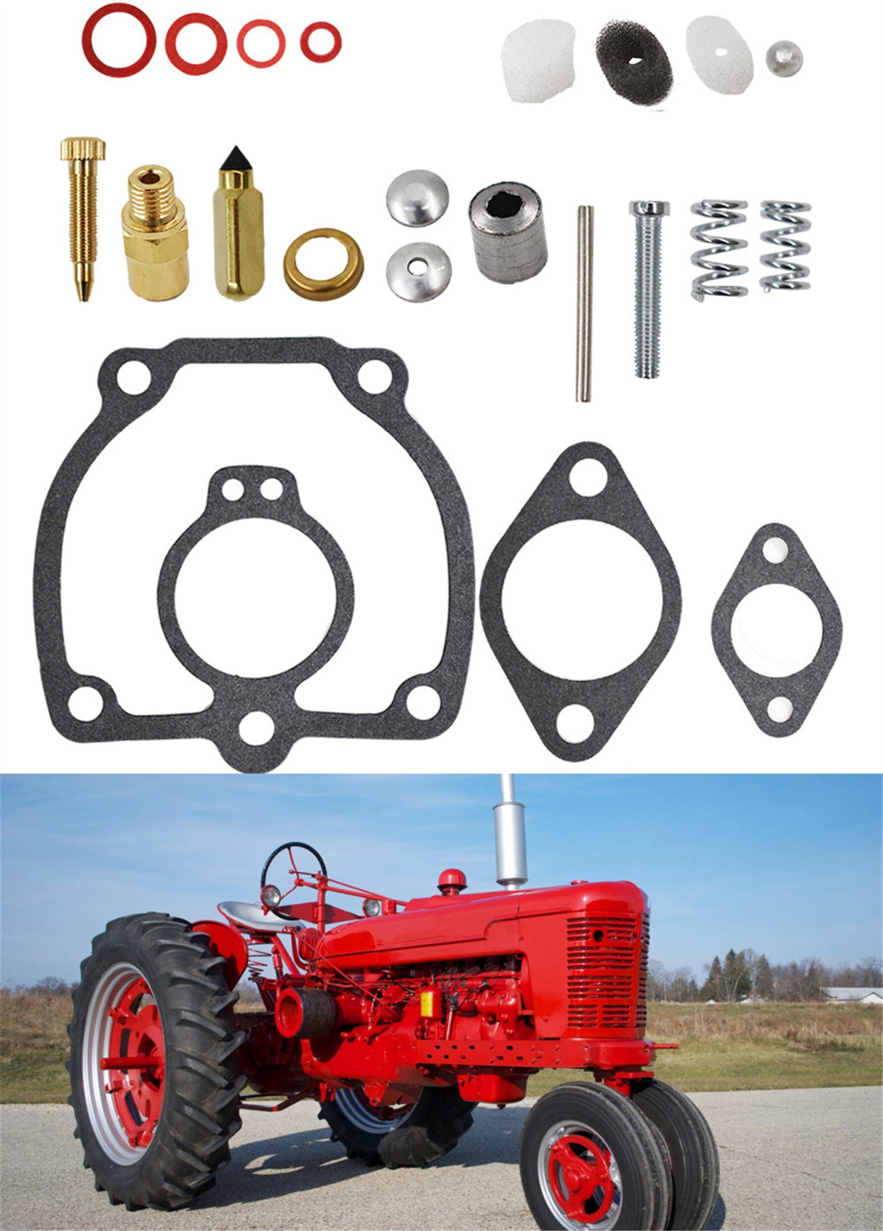 Farmall H Carburetor 1 Point Fast Hitch Assembly For IH Farmall Cub ...