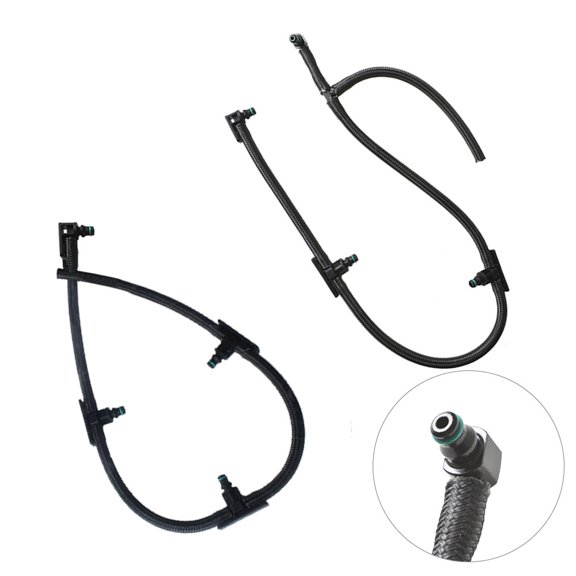 munirater Diesel Fuel Line Return Kit Fuel Injector Return Line Kit Replacement for 2004-2010 6.6L LLY Duramax Diesel Pickup Truck Engines