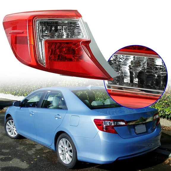 munirater Driver Side Rear Brake Tail Light Assembly Replacement for 2012-2014 Toyota Camry Left Tail Lamp 8156006470 TO2804114