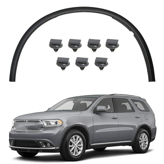 munirater Front Driver Side Wheel Arch Trim Molding Replacement for 2011-2019 Dodge Durango CH1290112