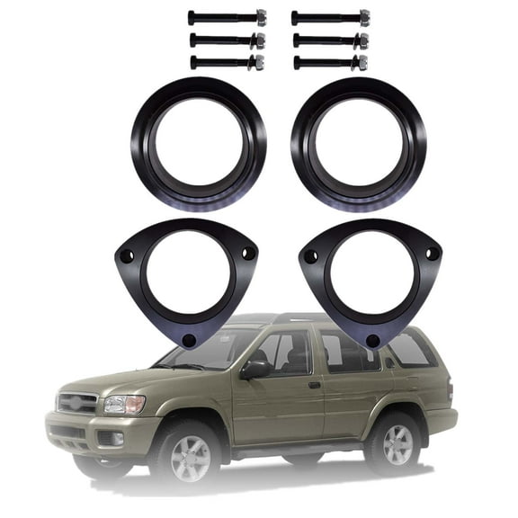 munirater Front + Rear Lift Kit Black 2.5" Fit For 1996-2004 Nissan Pathfinder Infiniti