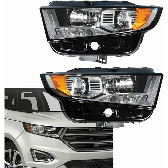 munirater Headlight Assembly Replacement for 2015 2016 2017 2018 Ford