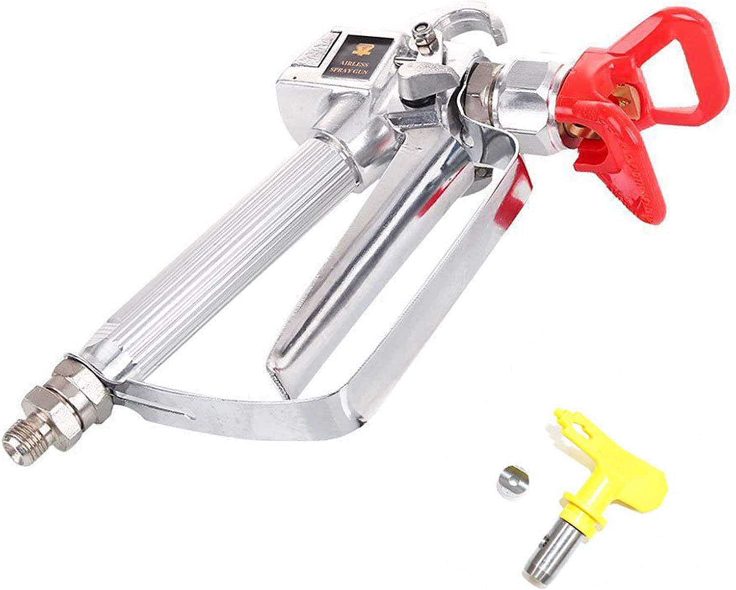munirater High Pressure Airless Paint Spray Gun with 517 Tip & Tip ...