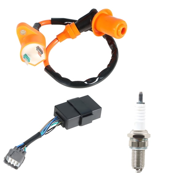 munirater Ignition Coil CDI Spark Plug Replacement for 1998-2000 Honda FourTrax 300 TRX300 TRX300FW