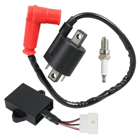 munirater Ignition Coil Ignitor CDI Box & Spark Plug For 1990-1995 Yamaha G9 Gas Golf Cart
