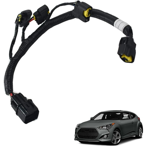 munirater Ignition Coil Wire Harness Replacement for 2012-2014 Veloster Soul Rio 1.6L 27350-2B000