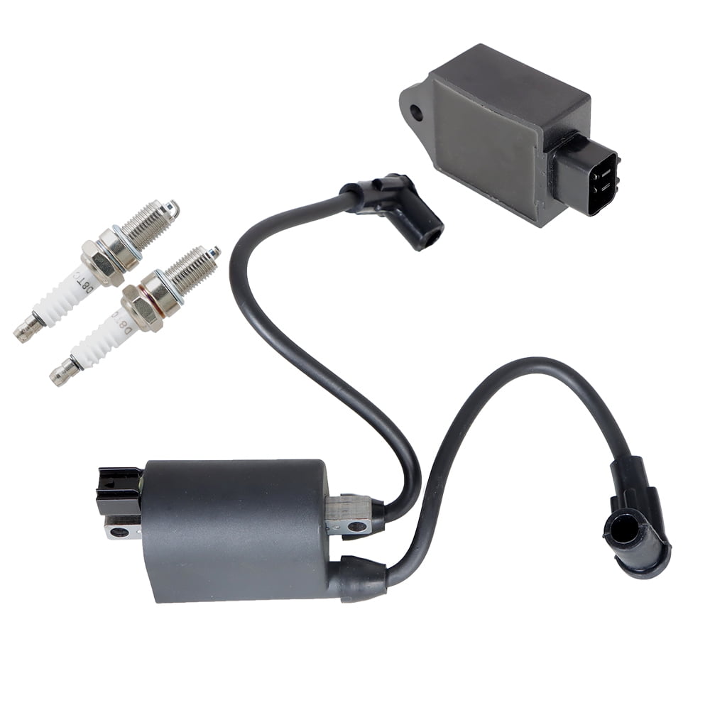 munirater Ignition Coil igniter CDI Spark Plug 72866-G01 72872-G01 Replacement for EZGO Golf Cart 2004-2008 with MCI Engine
