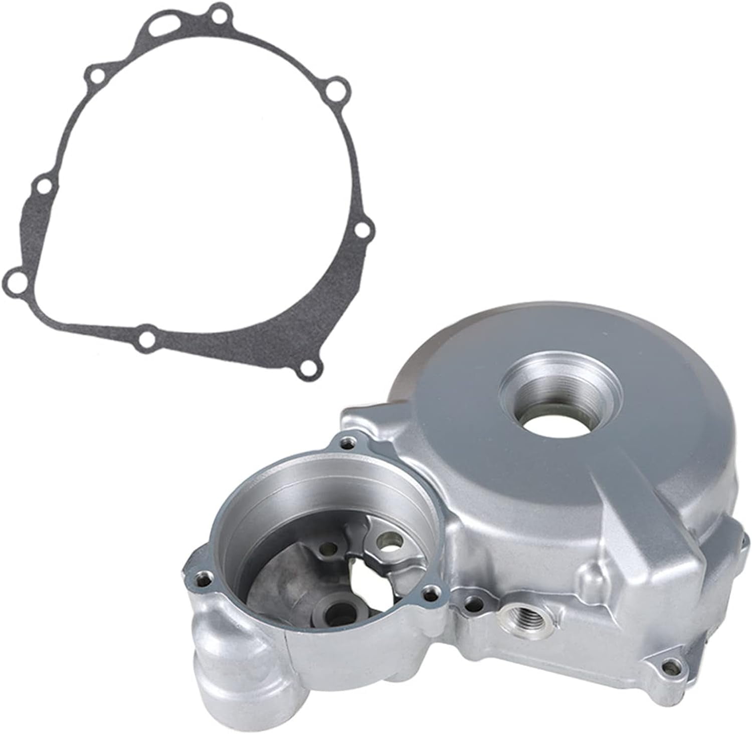 munirater Left Side Engine Stator Cover Case with Gask