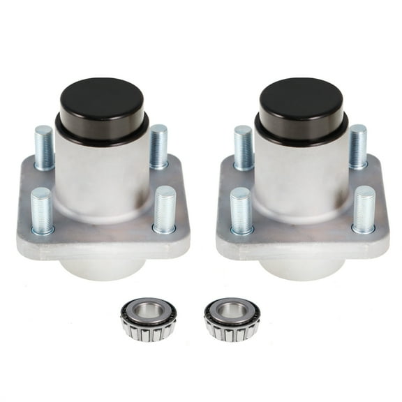 munirater New Front Wheel Hub Kit Bearings Seals 82-02 Models 2X for Club Car DS Golf Cart