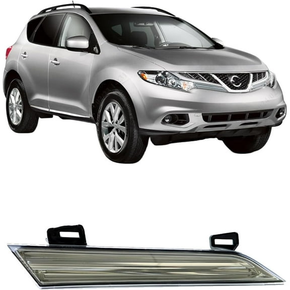 munirater Passenger Side Headlight Reflector Panel Replacement for Nissan Murano 2009-2014 260131AA0A 260131AA0B 26013-1AA0A 26013-1AA0B