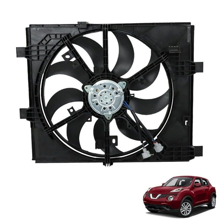 munirater Radiator Cooling Fan Assembly Replacement for 2011-2017