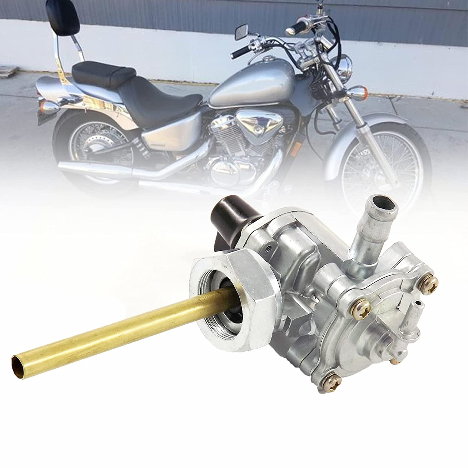 munirater Tank Fuel Petcock Valve Switch Replacement for Honda Shadow Aero 750 VT750C 2004 2006