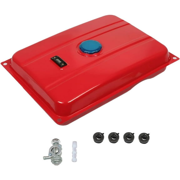 munirater Universal 7 Gallon Generator Gas Fuel Tank Valve Chrome Cap 26.5 Liter 6500W Replacemsnt for EC6500