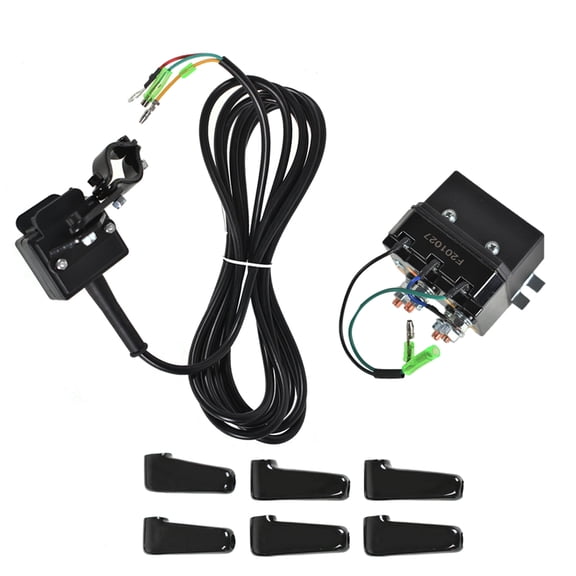 munirater WINCH CONTACTOR THUMB SWITCH WINCH SOLENOID RELAY FOR WARN ATV UTV 12V 250A
