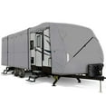 thumbnail image 1 of munirater Windproof Extra Thick 4 Layers 30-33 Foot Travel Trailer RV Cover Camper Cover Non-Woven Fabric with Accessories, 1 of 5
