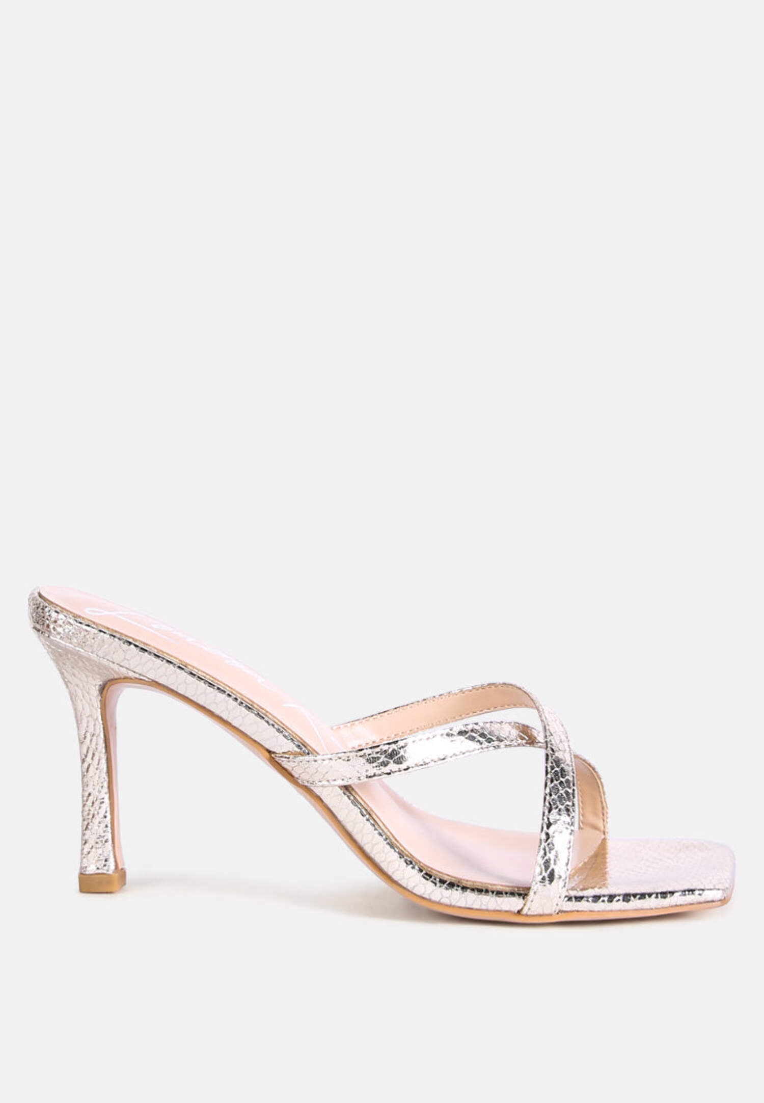 Sandales Basses Bass Muriel Femme - Taille 5.5, Couleur Taupe, Style Slide - En Occasion, Bon état