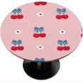 thumbnail image 1 of muroi Cherries Theme Pattern Round Elastic Tablecloth Outdoor Table Cloth Fitted Tables Cover for Picnic Patio Dining Party Indoor 36" - 42", 1 of 6