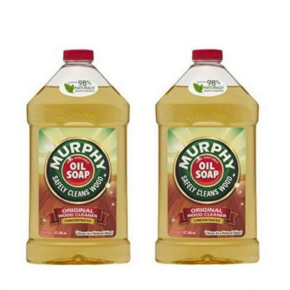 murphy original concentrated wood floor cleaner, 32oz 2 pack