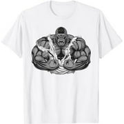muscle gorilla Fitness Workout Gym for lover Bodybuilding T-Shirt
