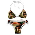 thumbnail image 1 of mushroom Detachable Sponge, Adjustable Strap, Bikini Set Two-Pack Swim Suit – Beach, Pool, Vacation, 1 of 6
