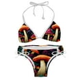 thumbnail image 1 of mushroom Detachable Sponge Adjustable Strap Bikini Set - Two-Pack for Beach and Pool Swimwear, 1 of 6