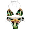 thumbnail image 1 of mushroom Swimwear Bikini Set with Detachable Sponge & Adjustable Strap, Two-Pack for Beach & Pool Parties, 1 of 6