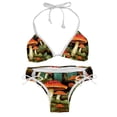 thumbnail image 1 of mushroom Women's Bikini Set with Detachable Sponge and Adjustable Strap, Two-Pack, Ideal for Swimming Suit Beach Vacation!, 1 of 6