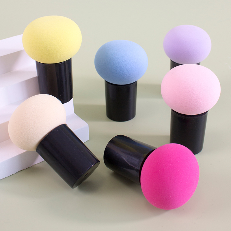mushroom head powder puff wet and dry dualuse water bubble large seal