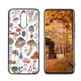thumbnail image 1 of mushrooms-1 Phone Case, Designed for LG X4 Case Soft Silicon for women girls boys wife gift,Shockproof Phone Cover, 1 of 1