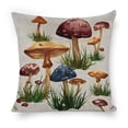 thumbnail image 1 of mushrooms grasslinen toss pillowcase decoration pillowcase gifting preferred 24x24 inch cushion cover sofa pillowcase sofa bedroom living room car, 1 of 6