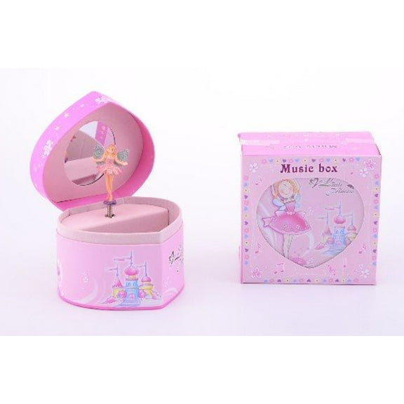 music box ballerina pink