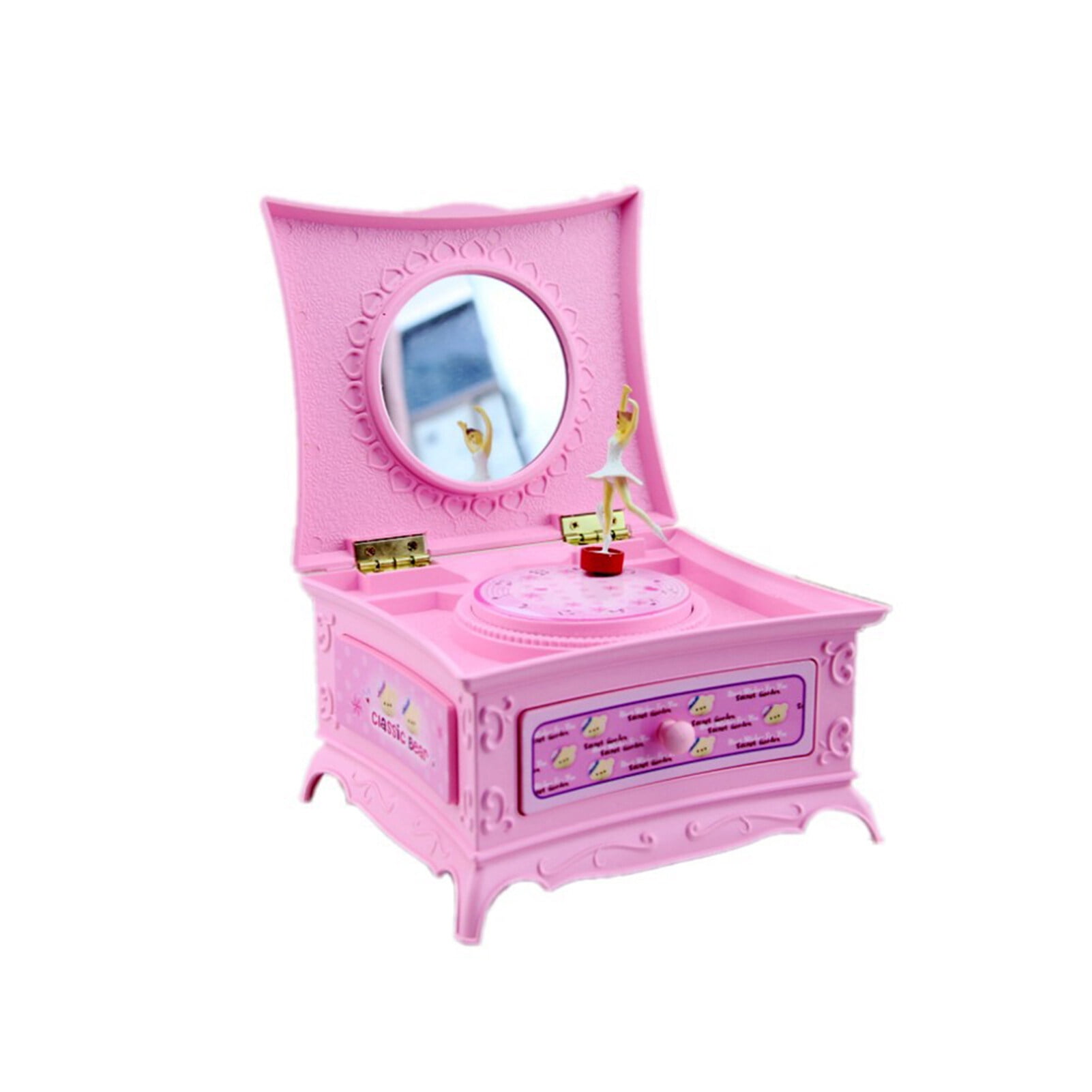 muslady Dancing Girl Music Box Creative Dressing Table Music Jewelry ...