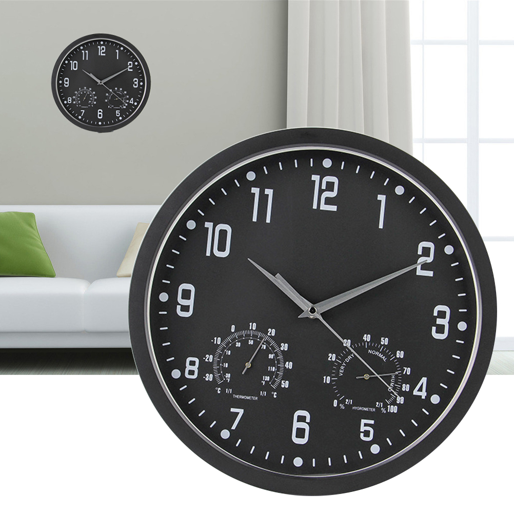 mute sweep clock 14 Inch Simple Fashion Mute Sweep Wall Clock