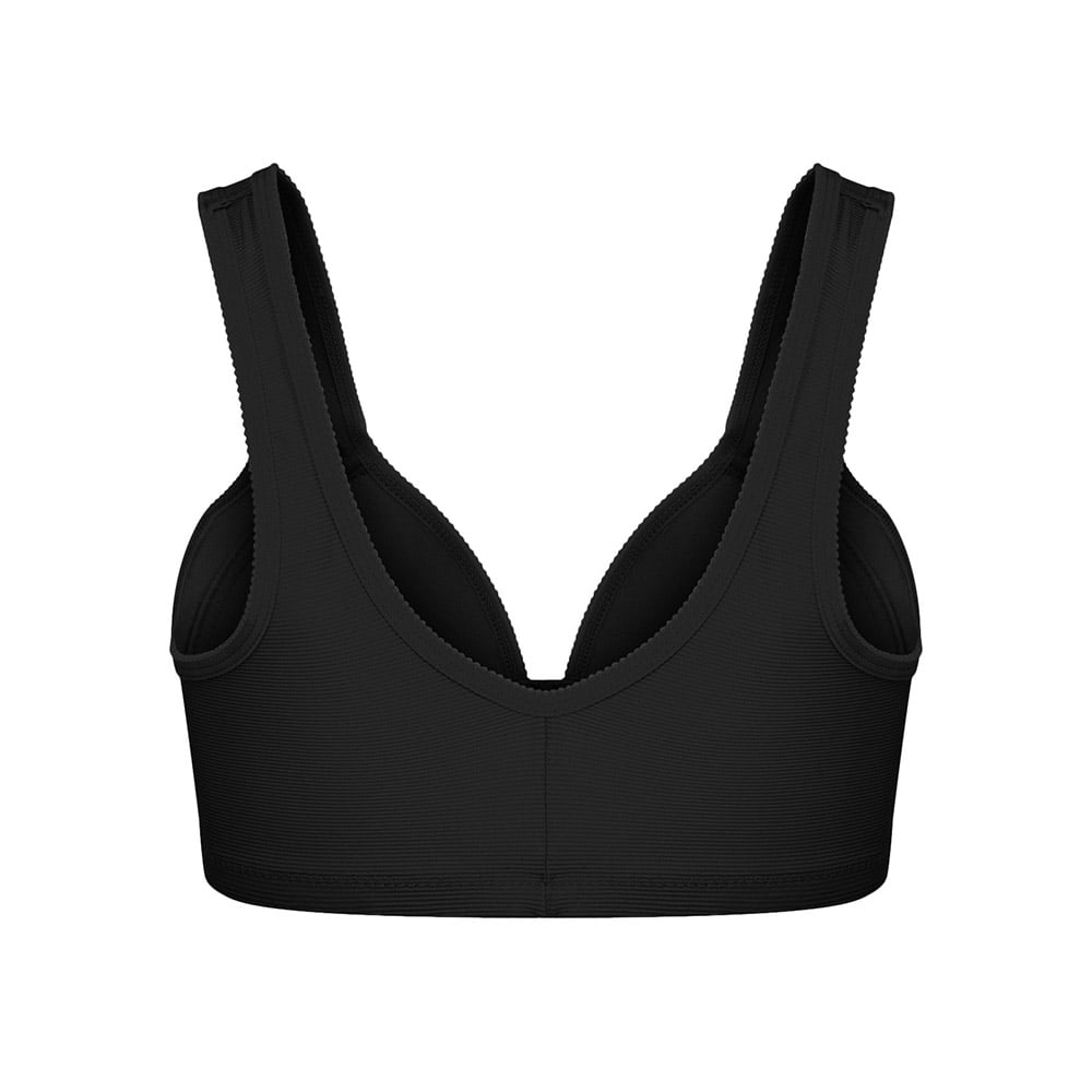 muxika Women's Plus Size Front Closure Wireless Bra Full Cup Lift Bras