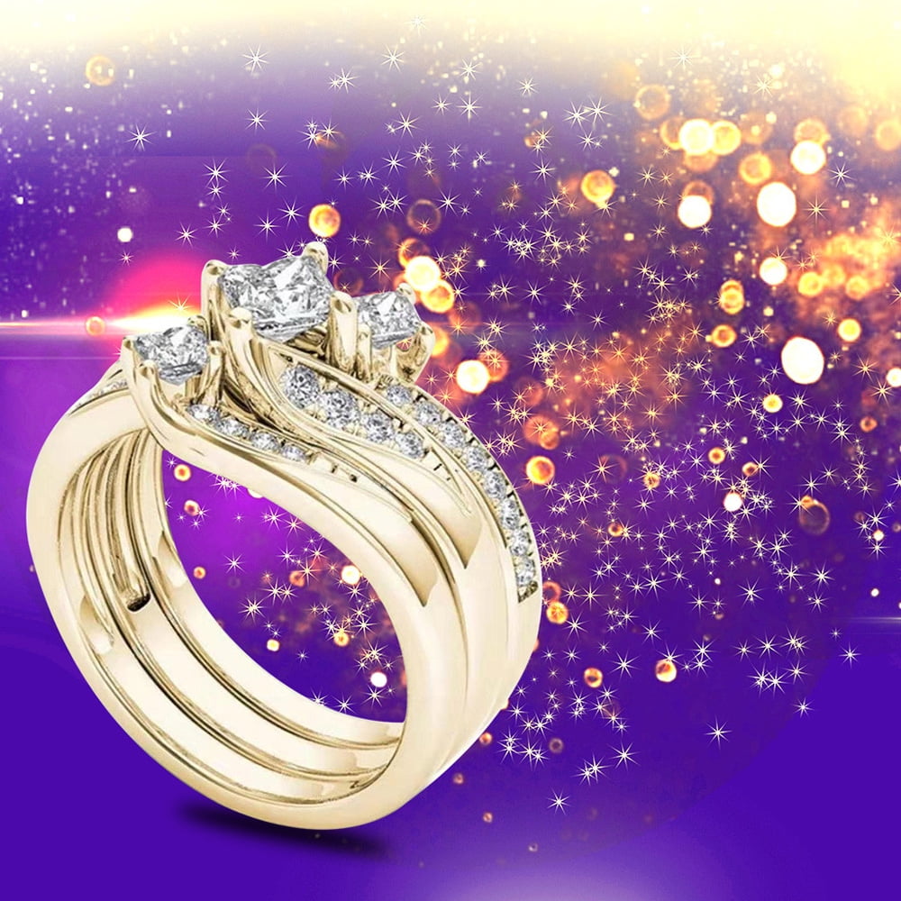 Unique antique vintage diamond wedding ring solid 14k rose gold weddin –  WILLWORK JEWELRY