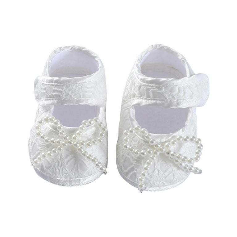 Baby loafers white store