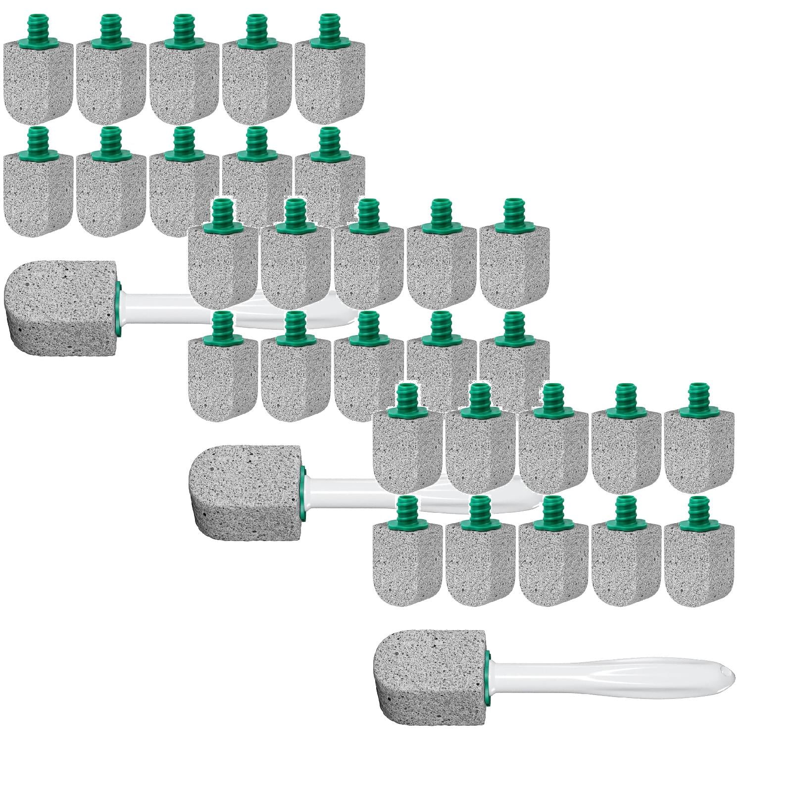 10pcs Pumice Stone Toilet Cleaner With 1 Long Handle, Toilet Bowl Stain Cleaner To Remove Fat Toilet Pumice Stone Cleaning Block For Toilet Bathtub Sink Kitchen - View #10