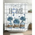 thumbnail image 1 of mvhsuoem Home Sweet Home Polyester Shower Curtain, 72" x 72" Waterproof, 1 of 6